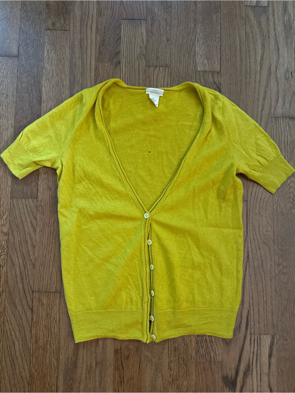 J. Crew Short Sleeve V-Neck Cardigan